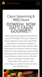 Mobile Screenshot of kingofthecajun.com